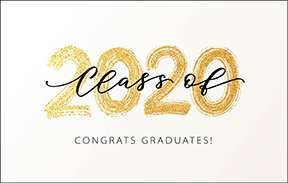 Graduation 2020 – One for the Record Books!